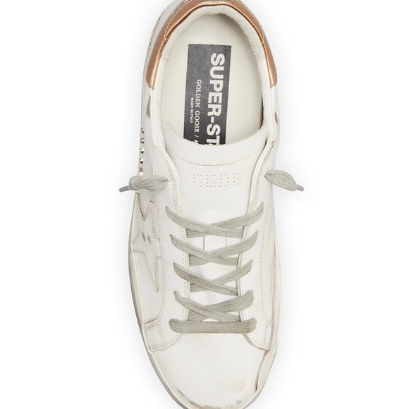 COPY - Golden Goose SuperStar Bicolor Metallic Sneakers - Picture 4 of 10